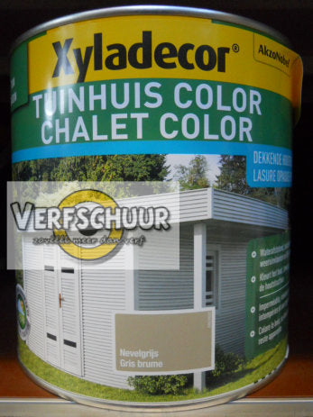 XYLA TUINHUIS COLOR NEVELGRIJS 2.5L