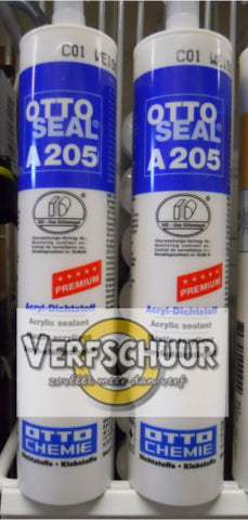 OTTO SEAL Acryl-afdichtingskit 310ml A 205 C01 wit