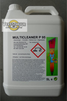 P95 industrieel allesreiniger - ontvetter Multicleaner 5L