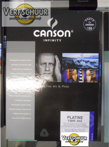 Canson Platine Fibre Rag 310gr A3+ 25v  C206211038