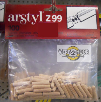 Arstyl pluggen hout 100 stuks Z99