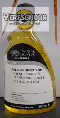 W&N. LINSEED OIL. REFINED 500 ML.3049748