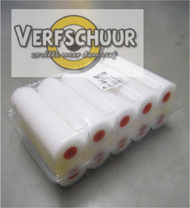 Verfrol lak solvent schuim wit 5cm 20 stuks 29777 05B