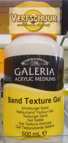 W&N. GALERIA ACRYLIC Sand Texture GEL 500 ML.
