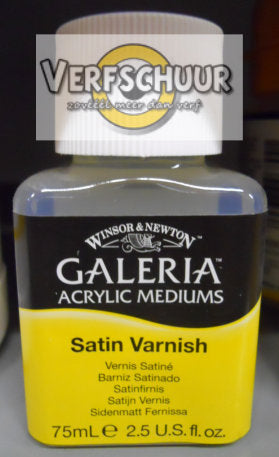 W&N. GALERIA ACRYLIC Satin VARNISH 75 ML.