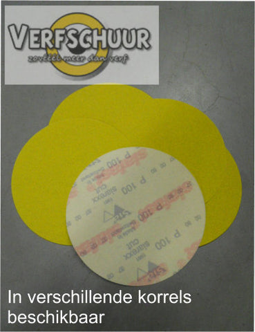 Schijf geel zonder gaten 1960 siarexx cut 60 d150 1 schijf