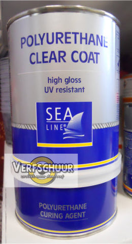 Sea Line Clear Coat Polyurethaan A+B  750ml