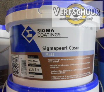 SIGMAPEARL CLEAN MATT WIT 2,5 L