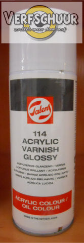 Talens Acrylvernis glanzend spuitbus 114  400 ml