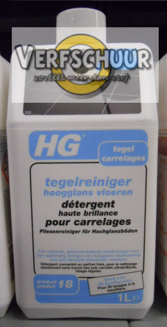 HG Tegelreiniger hoogglans vloeren 1L (product 18)