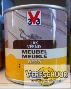 Vernis / Lak Meubel Deco satijn rustieke eik 250ml