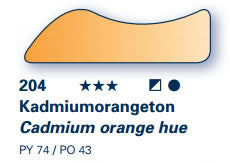 AERO COLOR Prof. Standard teinte orange de cadmium 28ml serie:1 28204023