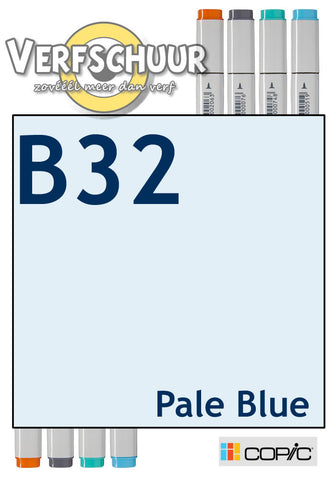 Copic Ciao manga marker Pale Blue B32