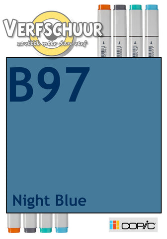 Copic Ciao manga marker Night Blue B97