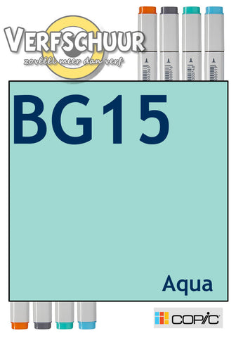 Copic Ciao manga marker Aqua BG15