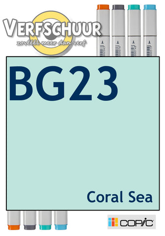 Copic Ciao manga marker Coral Sea BG23