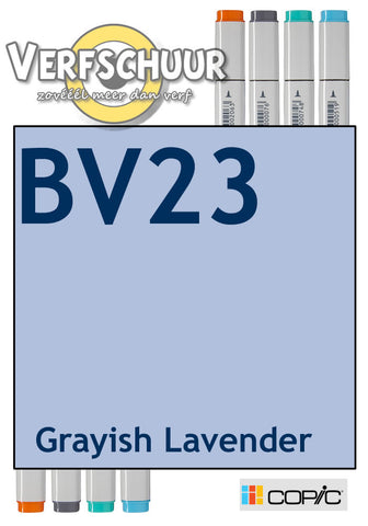 Copic Ciao manga marker Grayish Lavender BV23