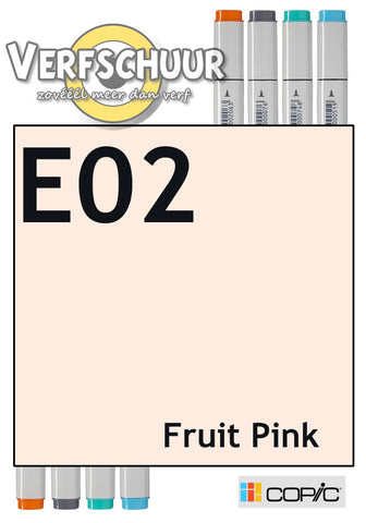 Copic Ciao manga marker Fruit Pink E02