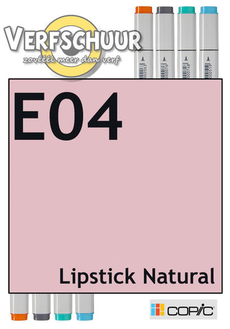 Copic Ciao manga marker Lipstick Natural E04