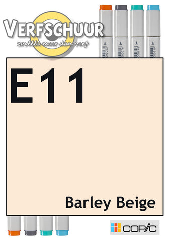 Copic Ciao manga marker Bareley Beige E11