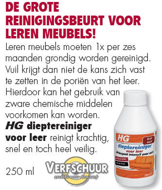 HG Dieptereiniger voor leer 250ml