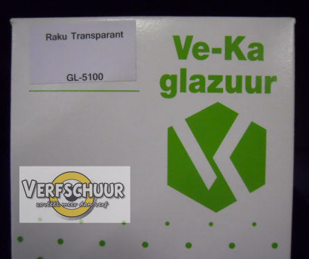 VeKa Rakuglazuur transparant 500gr GL-5100