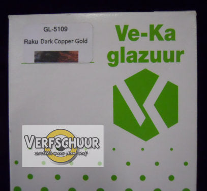 VeKa Rakuglazuur dark copper gold 500gr GL-5109