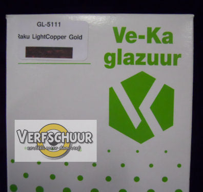VeKa Rakuglazuur light copper gold 500gr GL-5111