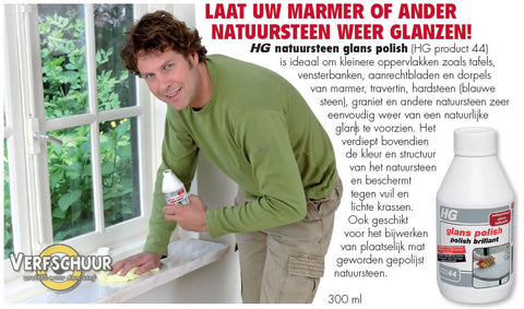 HG Marmer glans polish 300ml (product 44)