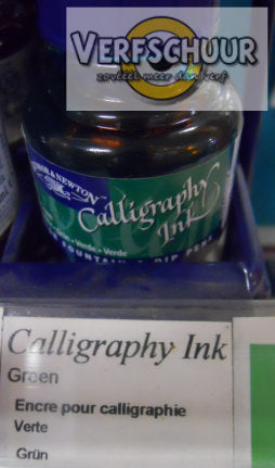 W&N. CALLIGRAPHY INK 30 ML. green 1111289