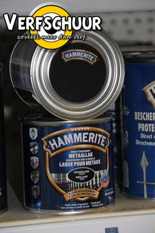 Hammerite Hoogglanslak zwart 250ml