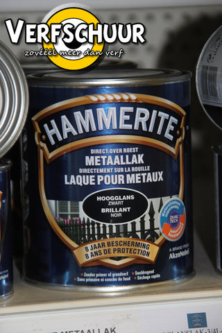 Hammerite Hoogglanslak zwart 750ml