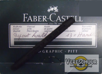 Faber-Castell Geperst houtskool 129913 1 stuk 2899-H