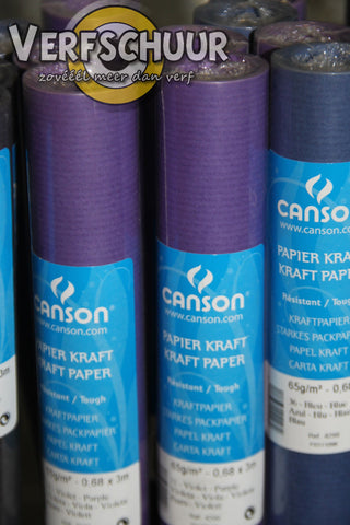 Canson kraftpapier violet 65g/m 0.68x3m 11 200004299