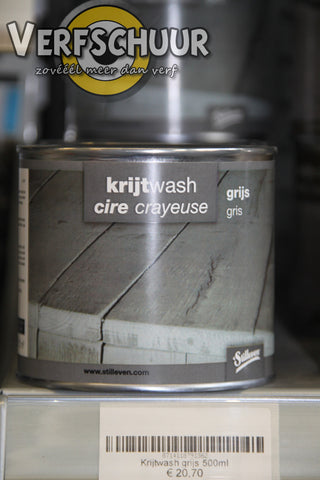 Krijtwash grijs 500ml