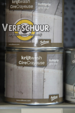 Krijtwash lichtgrijs 500ml