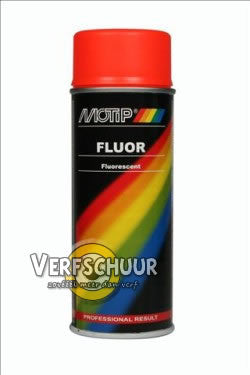 MOTIP Fluor fluoriserend rood-oranje 400ml 04020