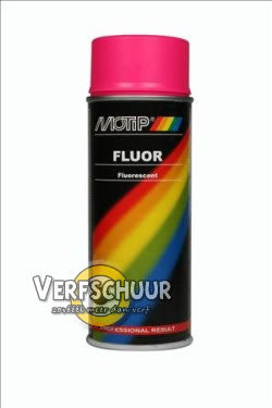 MOTIP spray Fluor Fluoriserend roze 04021