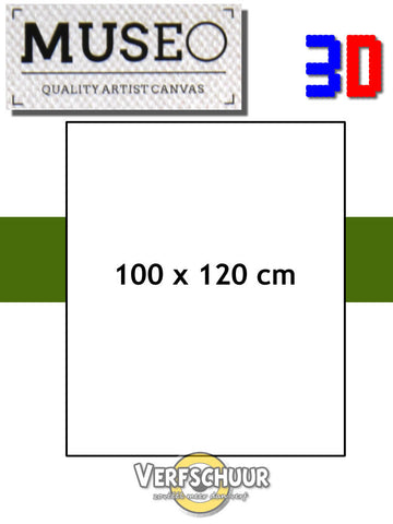 Schildersdoek Katoen 3D 100x120 cm