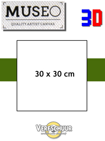 Schildersdoek Katoen 3D 30x30 cm