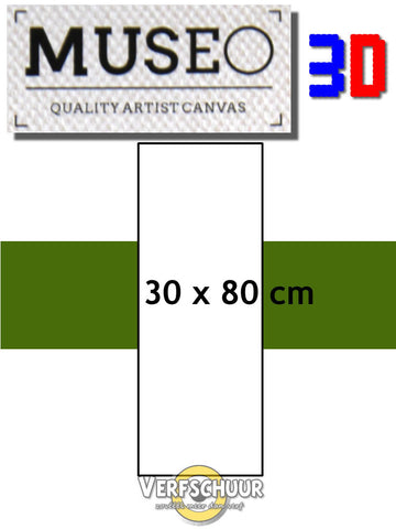 Schildersdoek Katoen 3D 30x80 cm