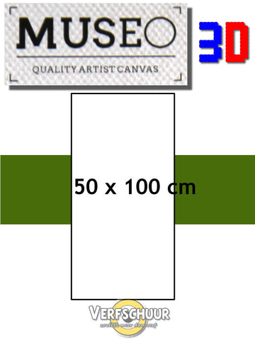 Schildersdoek Katoen 3D 50x100 cm