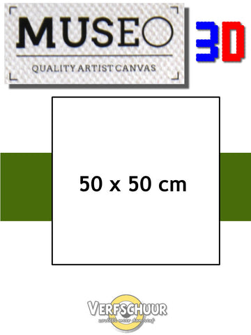 Schildersdoek Katoen 3D 50x50 cm