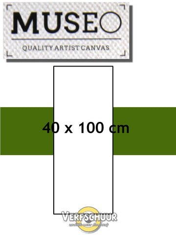 Schildersdoek Katoen 40x100 cm