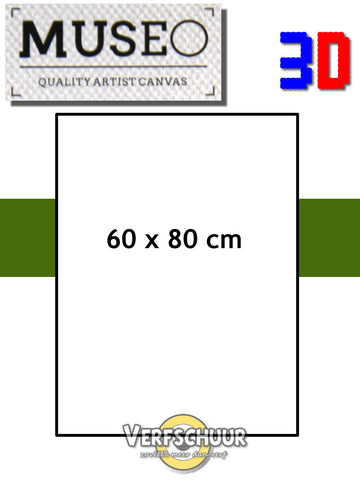 Schildersdoek Katoen 3D 60X80 cm
