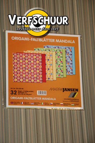 Origami 80gr 20x20 32v Mandala 519.220-00