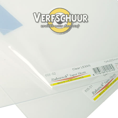 A4 transparant lexan 606-03