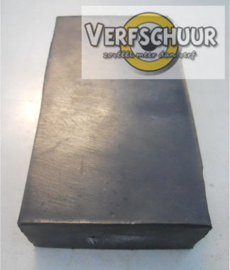 Rubber block small 10x5x2cm werkblok F-019a