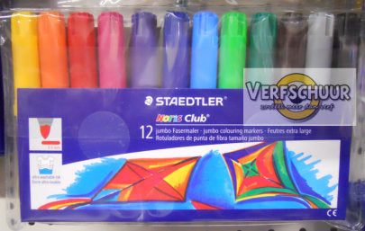 Noris Club dikke stift - set 12 st EV