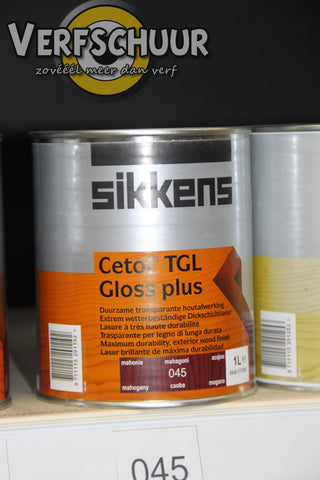 CETOL TGL GLOSS PLUS - MAHONIE 1L 045